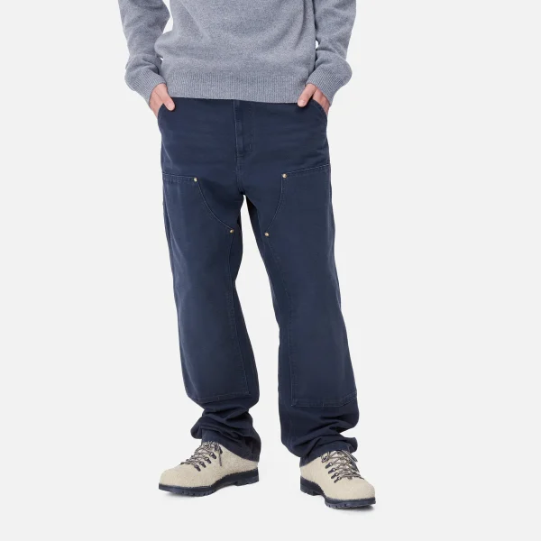 Carhartt WIP Hosen>Double Knee Pant Air Force Blue