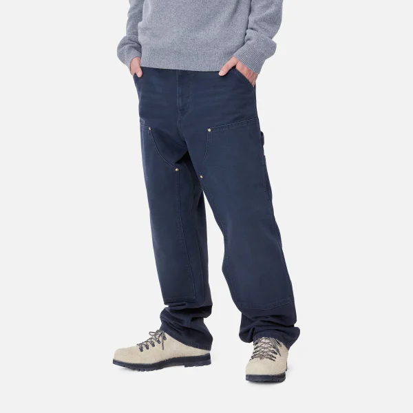 Carhartt WIP Hosen>Double Knee Pant Air Force Blue