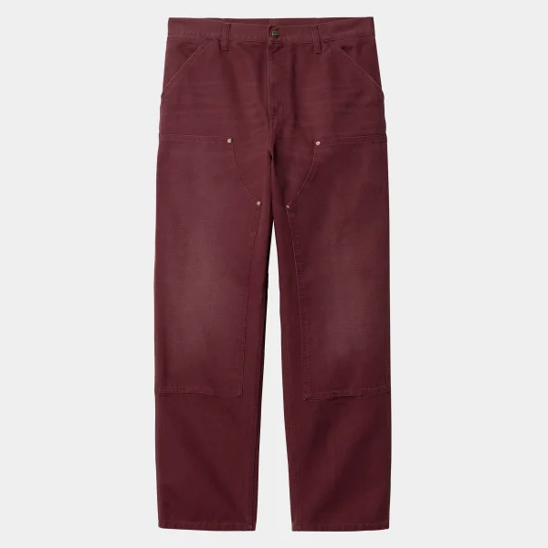 Carhartt WIP Hosen>Double Knee Pant Malbec