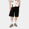 Carhartt WIP Shorts & Badehosen>Double Knee Short Black