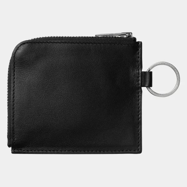 Carhartt WIP Accessoires | Accessoires>Double Vegas Zip Wallet Black / Silver