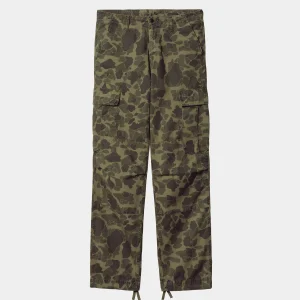 Carhartt WIP Hosen>Duck Cargo Pant Camo Duck Green / Office Green