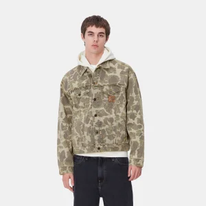 Carhartt WIP Jacken & Mäntel | Denim>Duck Helston Jacket Camo Duck, Black