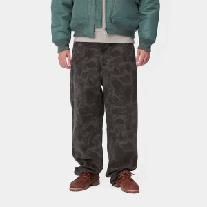 Carhartt WIP Hosen>Duck Single Knee Pant Camo Duck, Green / Graphite