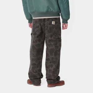 Carhartt WIP Hosen>Duck Single Knee Pant Camo Duck, Green / Graphite