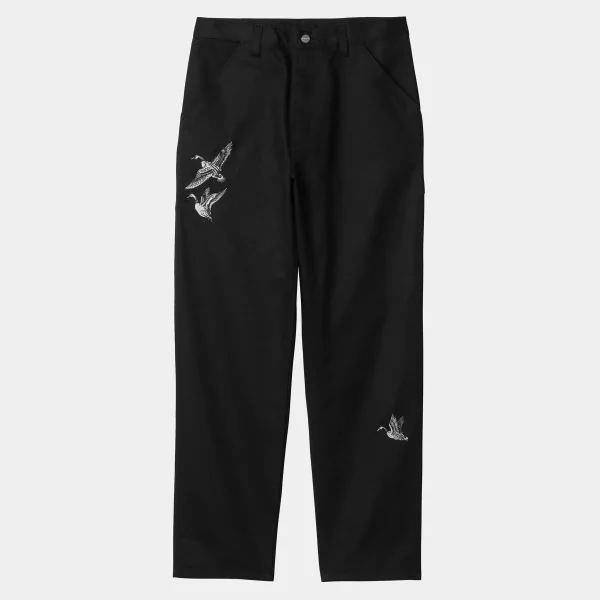 Carhartt WIP Hosen>Ducks Single Knee Pant Black