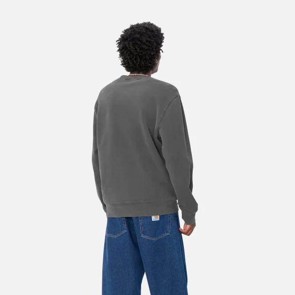 Carhartt WIP Sweats>Duster Script Sweat Black