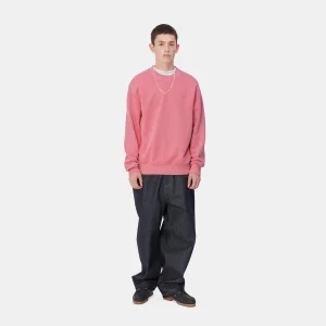 Carhartt WIP Sweats>Duster Script Sweat Charm Pink