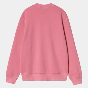 Carhartt WIP Sweats>Duster Script Sweat Charm Pink