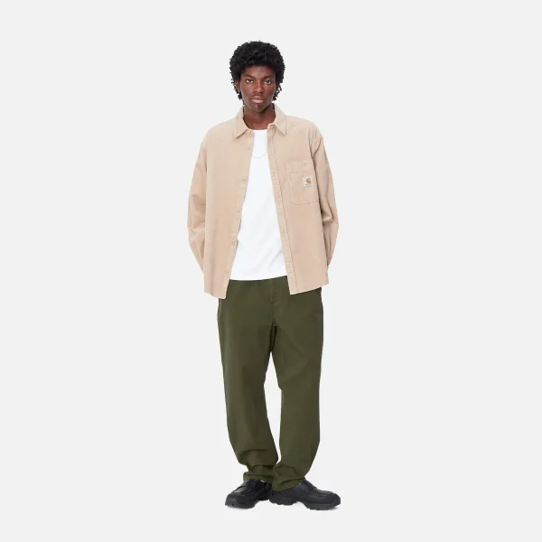 Carhartt WIP Hosen>Flint Pant Office Green