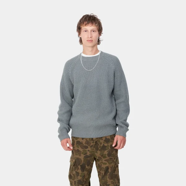 Carhartt WIP Strick>Forth Sweater Dove Grey