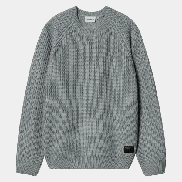 Carhartt WIP Strick>Forth Sweater Dove Grey