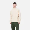 Carhartt WIP Sweats>Half Zip American Script Sweatshirt Moonbeam