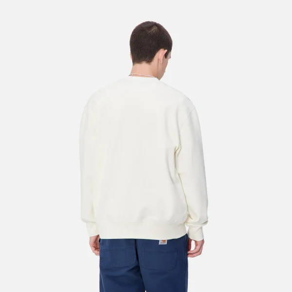 Carhartt WIP Sweats>Heart Train Pocket Sweat Wax