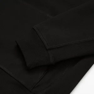 Carhartt WIP Sweats>Hooded American Script Sweatshirt Black