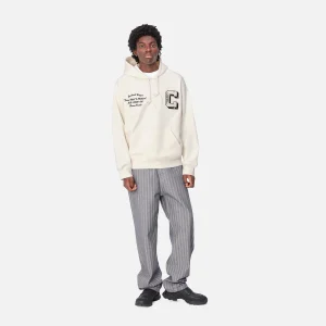 Carhartt WIP Sweats>Hooded Brown Ducks Sweat Wax