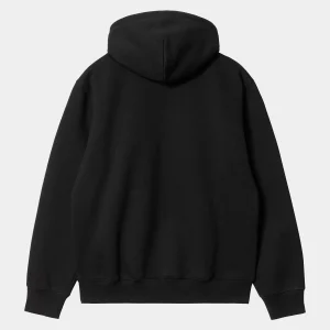 Carhartt WIP Sweats>Hooded Carhartt Sweatshirt Black / White