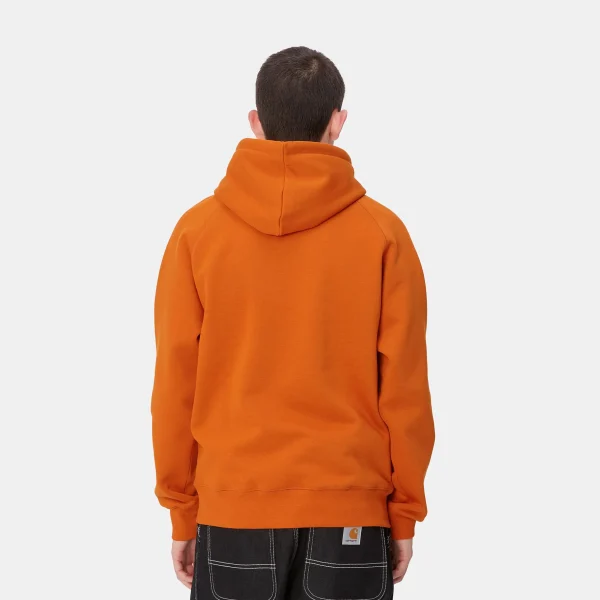 Carhartt WIP Sweats>Hooded Chase Sweatshirt Turmeric / Gold