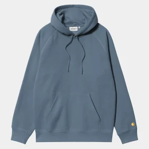 Carhartt WIP Sweats>Hooded Chase Sweatshirt Positano / Gold