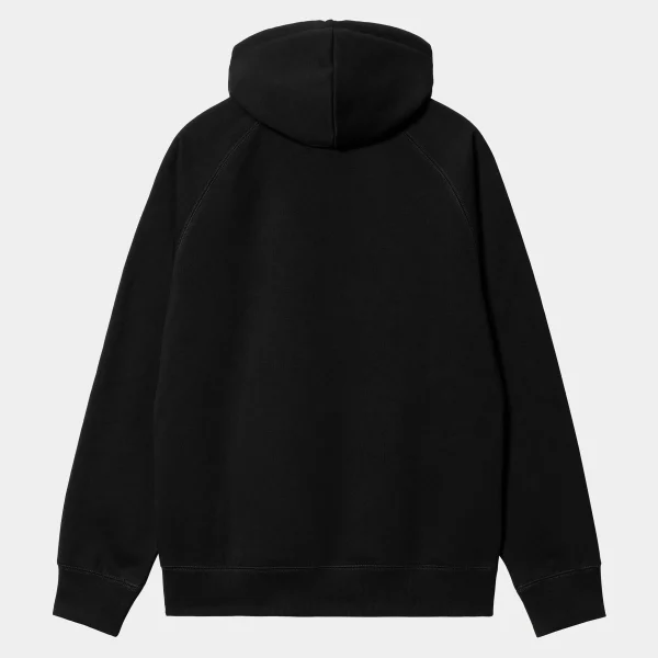 Carhartt WIP Sweats>Hooded Chase Sweatshirt Black / Gold