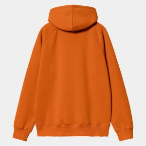 Carhartt WIP Sweats>Hooded Chase Sweatshirt Turmeric / Gold