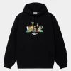 Carhartt WIP Sweats>Hooded Coffee Sweatshirt FW24 Black