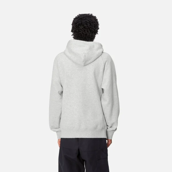 Carhartt WIP Sweats>Hooded Pepe Friends Sweat Ash Heather / Black