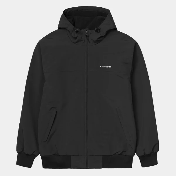 Carhartt WIP Jacken & Mäntel>Hooded Sail Jacket Black / White