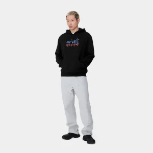 Carhartt WIP Sweats>Hooded Stereo Sweat Black