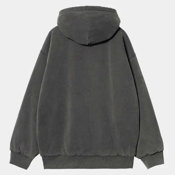 Carhartt WIP Sweats>Hooded Vista Jacket Graphite