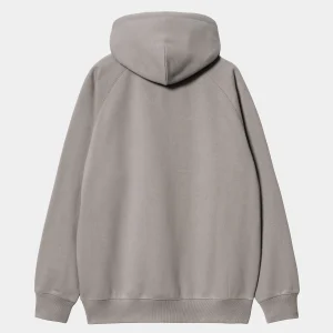 Carhartt WIP Sweats>Hooded Yute Sweat Misty Grey