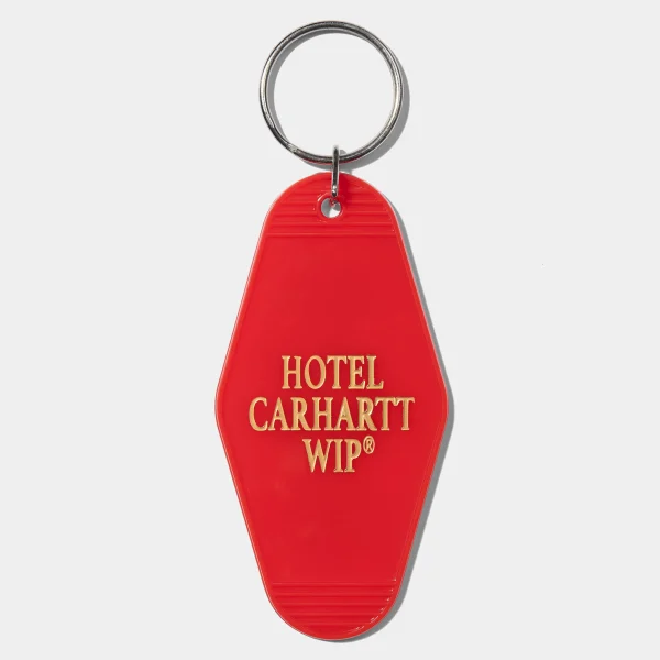 Carhartt WIP Gadgets | Gadgets>Hotel Keys Keychain Scarlet / Winter Spice