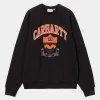 Carhartt WIP Sweats>Lazy Duck Academy Sweat Black