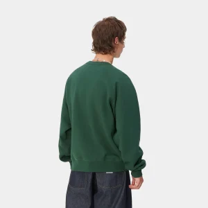 Carhartt WIP Sweats>Lazy Duck Academy Sweat Sycamore Tree