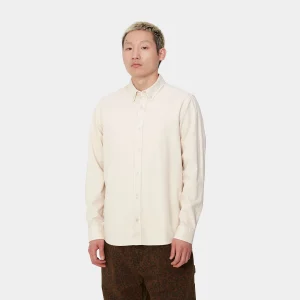 Carhartt WIP Hemden>L/S Bolton Shirt Moonbeam