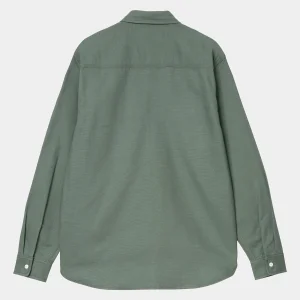 Carhartt WIP Hemden>L/S Clink Shirt Duck Green