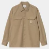 Carhartt WIP Hemden>L/S Craft Shirt Leather