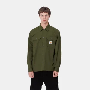 Carhartt WIP Hemden>L/S Craft Shirt Office Green