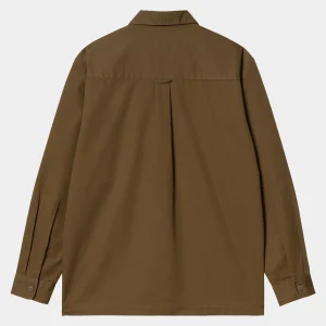 Carhartt WIP Hemden>L/S Craft Shirt Chocolate