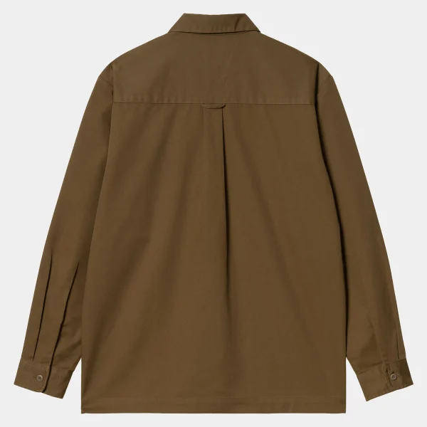 Carhartt WIP Hemden>L/S Craft Shirt Chocolate