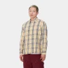 Carhartt WIP Hemden>L/S Mandlik Shirt Mandlik Check, Natural