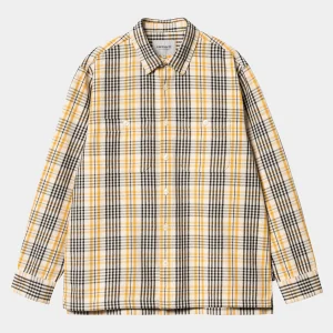 Carhartt WIP Hemden>L/S Mandlik Shirt Mandlik Check, Natural