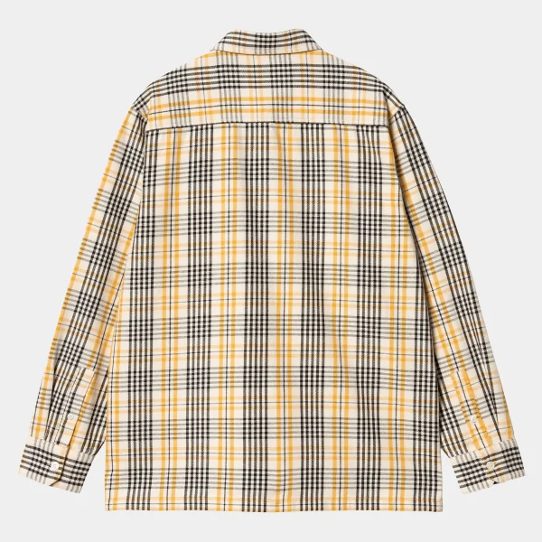 Carhartt WIP Hemden>L/S Mandlik Shirt Mandlik Check, Natural