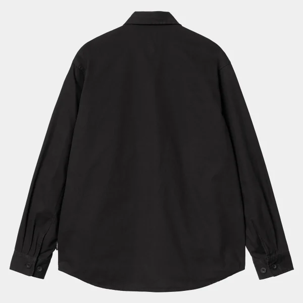 Carhartt WIP Hemden>L/S Tracker Shirt Black