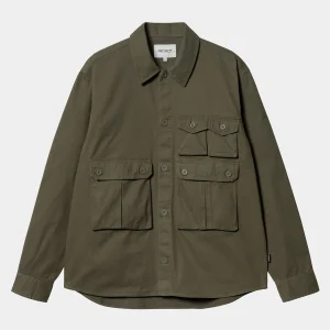 Carhartt WIP Hemden>L/S Tracker Shirt Office Green