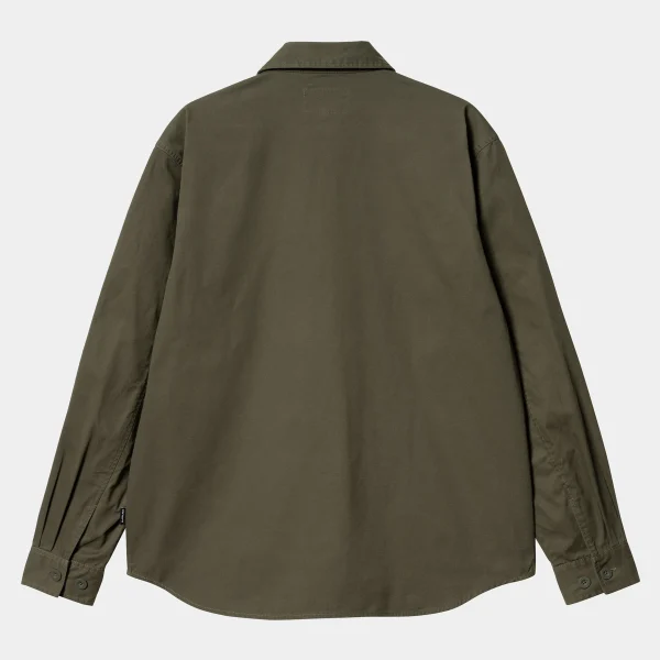 Carhartt WIP Hemden>L/S Tracker Shirt Office Green