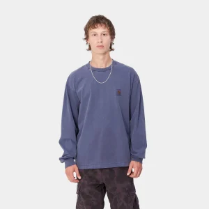 Carhartt WIP T-Shirts & Polos>L/S Vista T-Shirt Aura