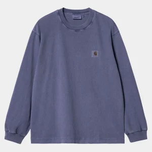 Carhartt WIP T-Shirts & Polos>L/S Vista T-Shirt Aura