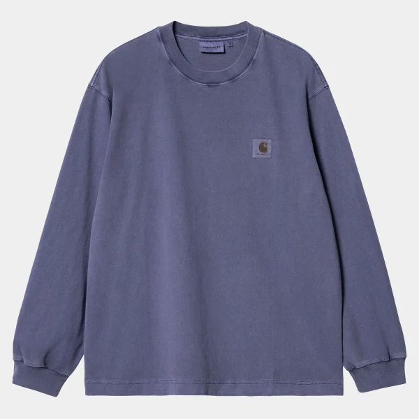 Carhartt WIP T-Shirts & Polos>L/S Vista T-Shirt Aura