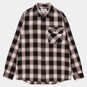 Carhartt WIP Hemden>L/S Witten Shirt Witten Check, Moonbeam